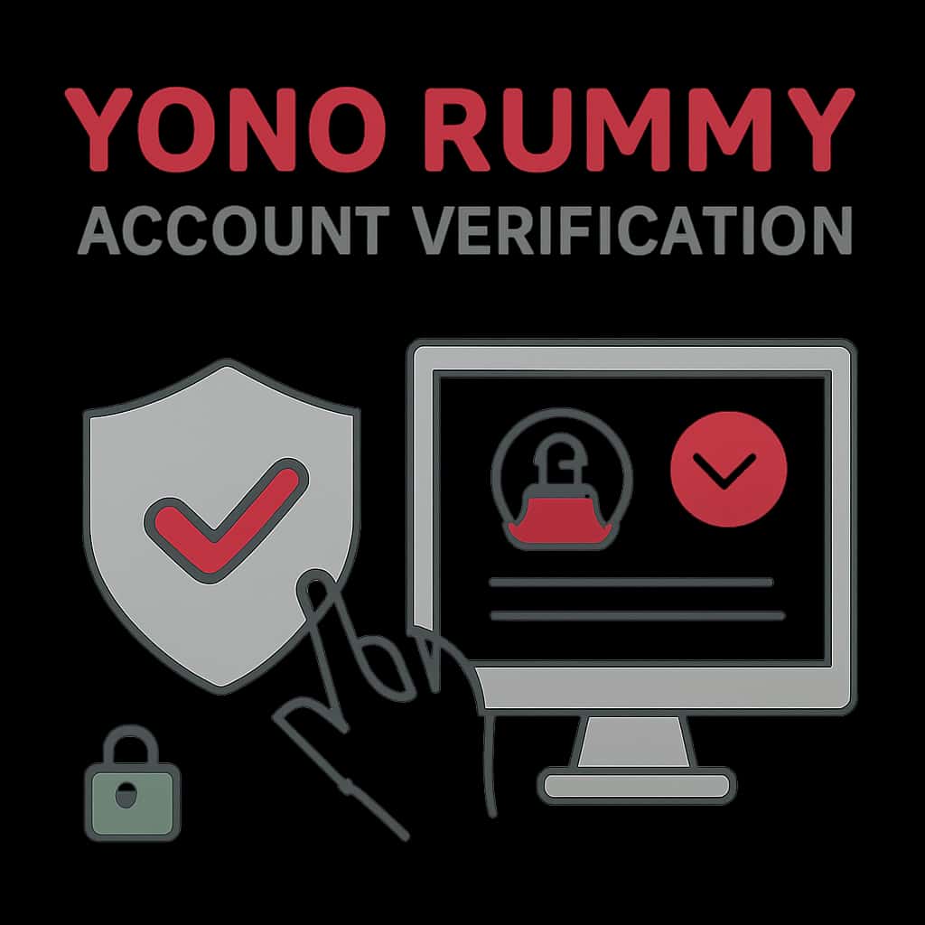 Diagram illustrating the Yono Rummy Account Verification process.