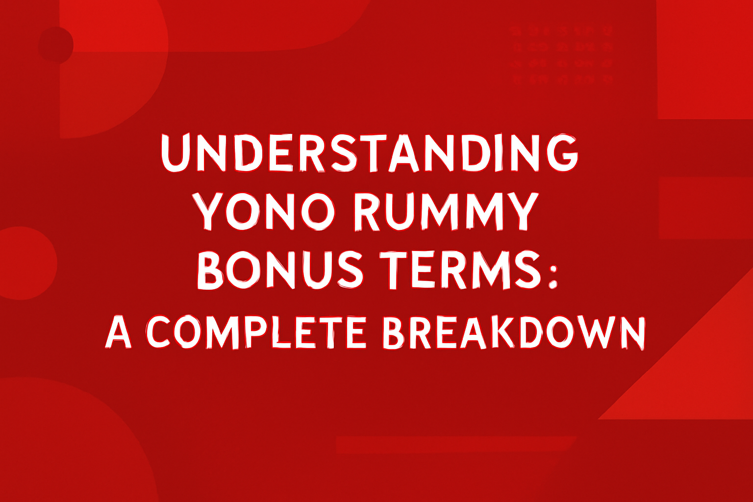 Informational scene illustrating Yono Rummy rules.