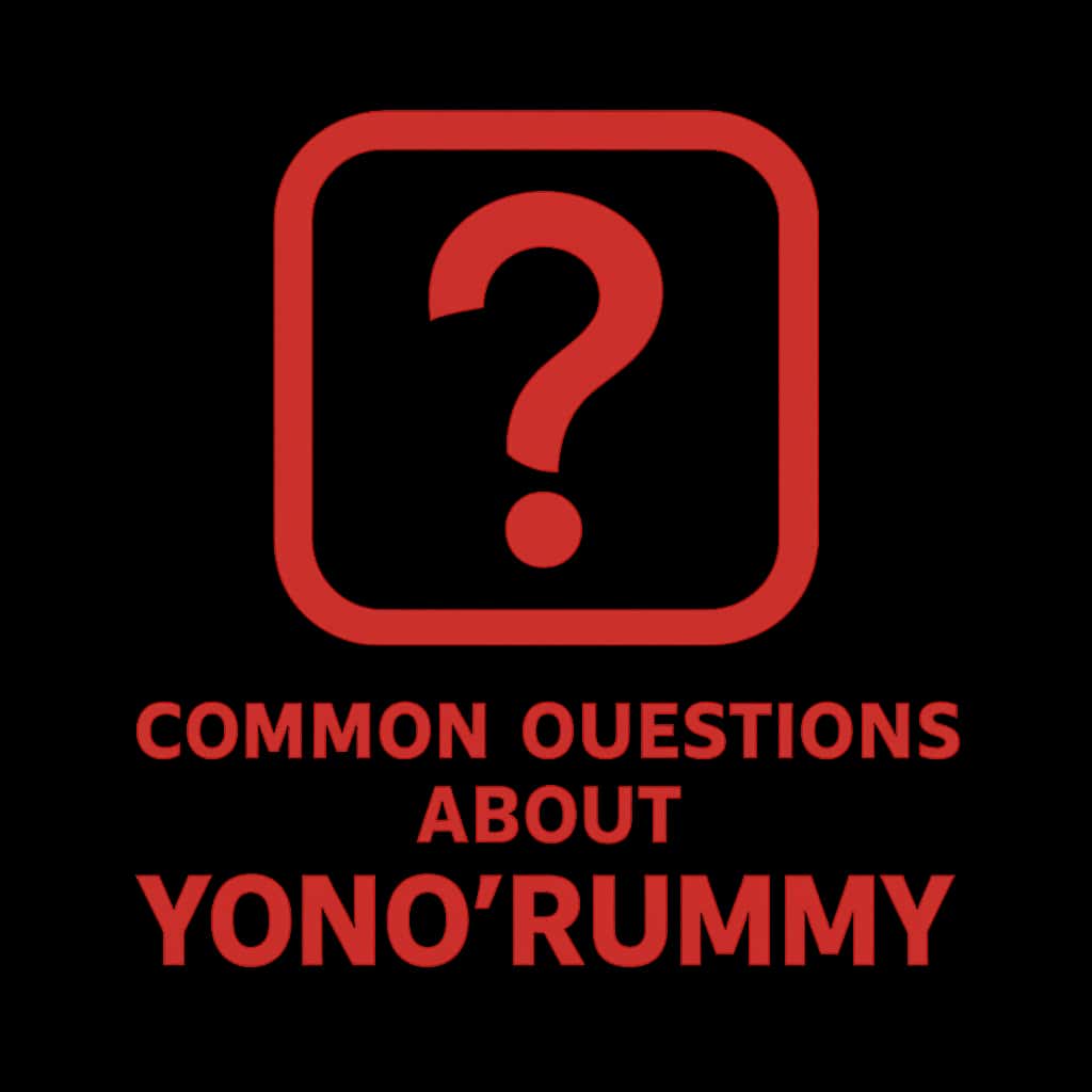 An icon representing common queries about Yono Rummy.