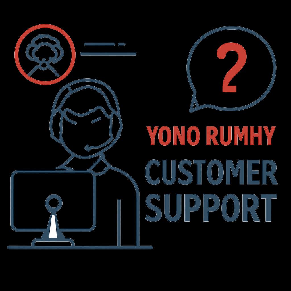 Educational diagram of Yono Rummy Customer Support services.