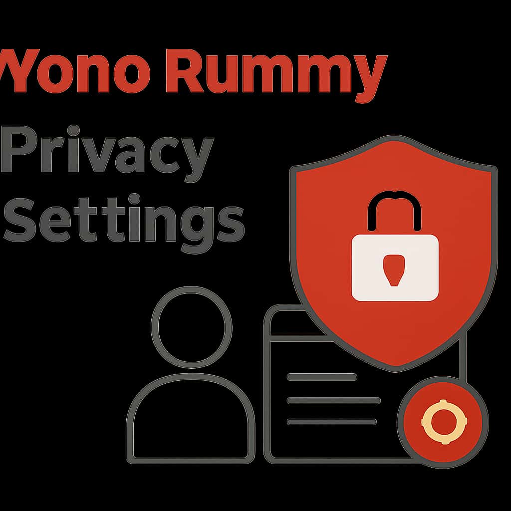 Diagram illustrating Yono Rummy Privacy Settings.