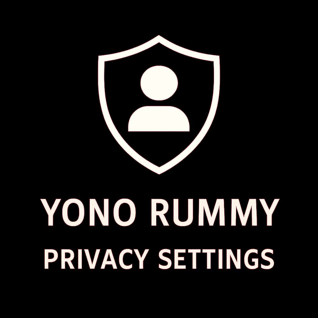 Icon depicting Yono Rummy Privacy Settings.